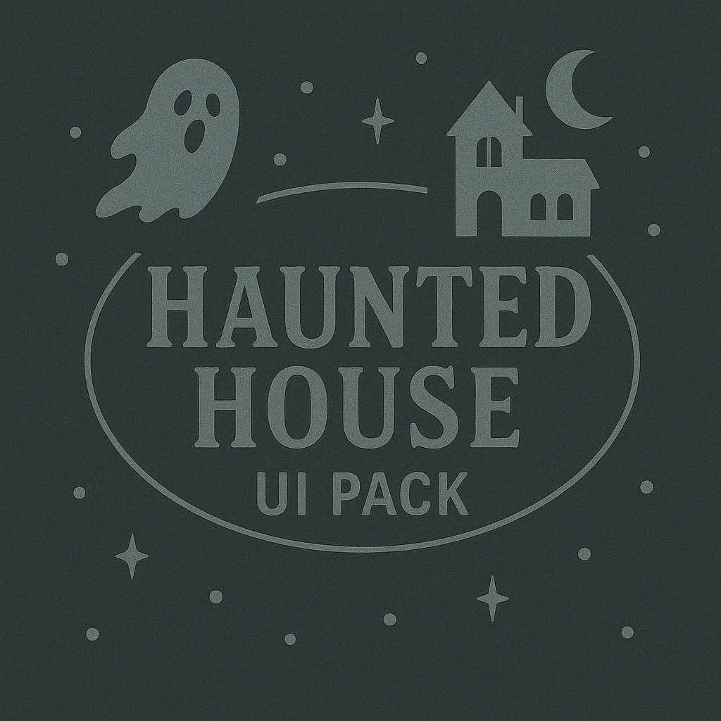 Haunted House UI Pack product preview